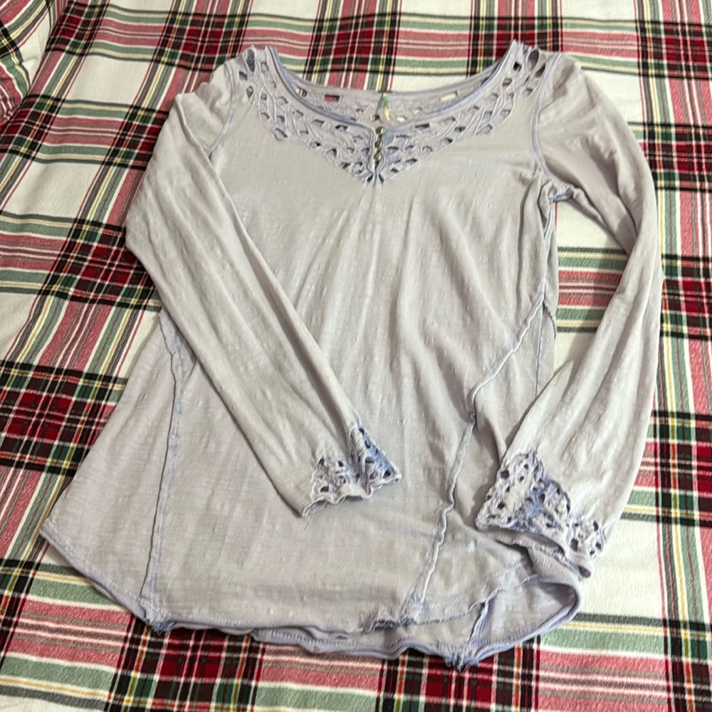 Free people lavender tunic